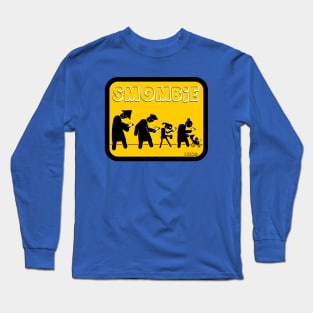 SMOMBIE- Smart Phone Zombie Long Sleeve T-Shirt